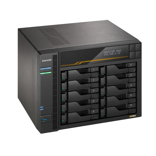 Asustor NAS-Speicher – 10 Einschübe, ideal für Datensicherung