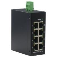 Roline Fast Ethernet Switch – 8 Ports, für DIN-Schiene