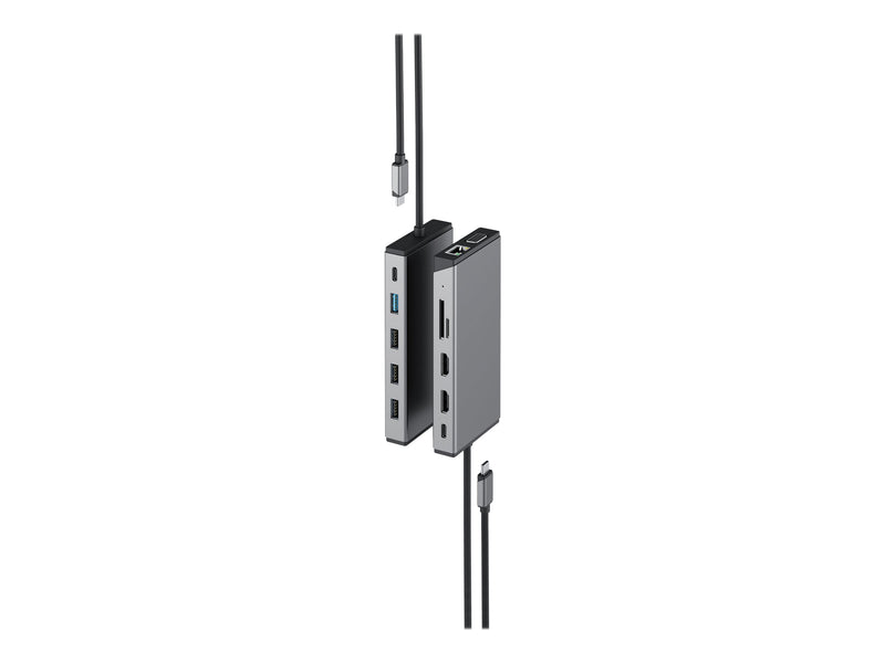 ALOGIC Dockingstation – 12 Anschlüsse, 3 Bildschirme gleichzeitig