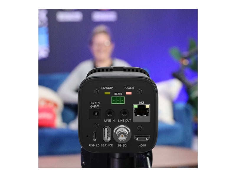 PTZOptics Konferenzkamera – 12x Zoom, ideal für Meetings