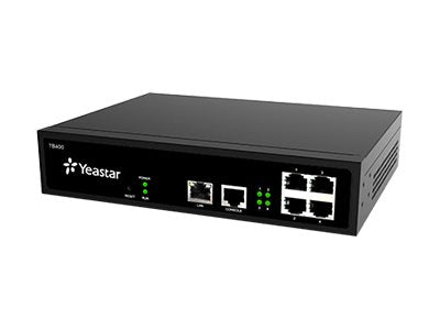 Yeastar VoIP-Gateway – 4 Anschlüsse, schnelle LAN-Verbindung