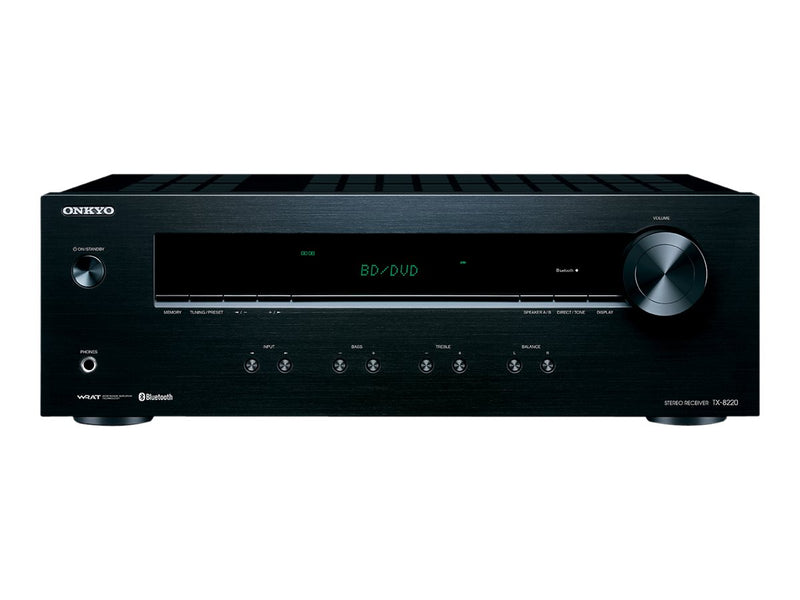 Onkyo Stereo-Receiver – Bluetooth, DAB+ Radio, Plattenspieler-Anschluss