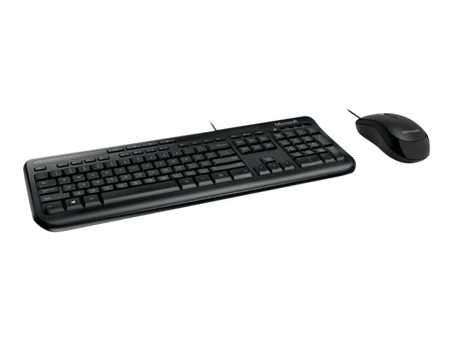 Microsoft Tastatur-Maus-Set – USB-Anschluss, spritzwassergeschützt