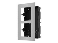 HIKVISION Türstation – Edelstahl, 2-Fach Unterputzmontage