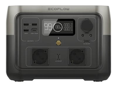 EcoFlow RIVER 2 Max – Tragbare Powerstation für unterwegs