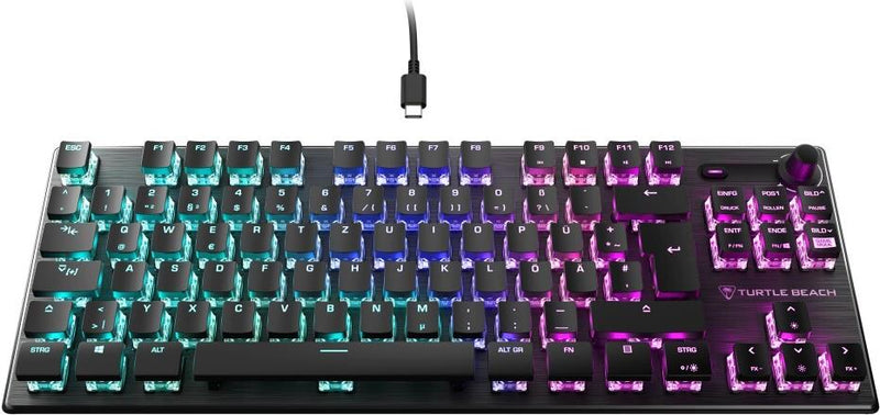 TURTLE BEACH Gaming-Tastatur – Kompakt und beleuchtet