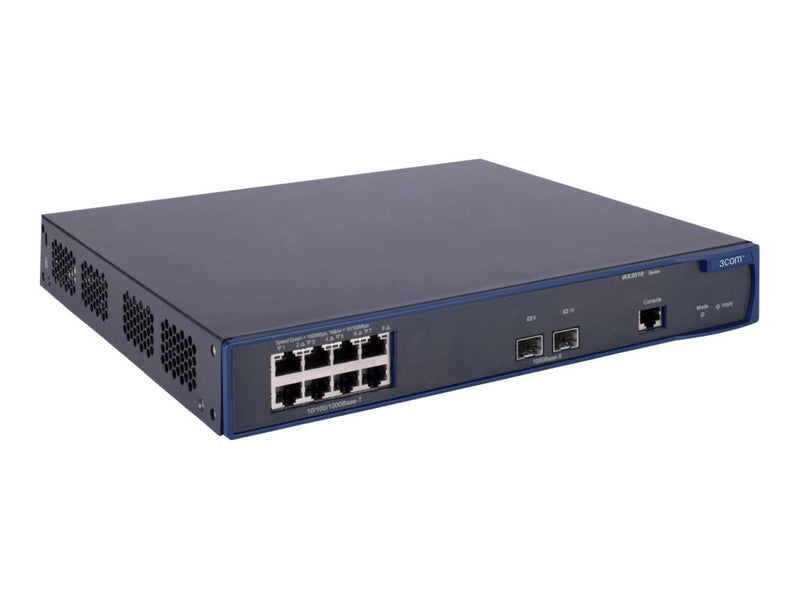 HP Enterprise Wireless Switch – 8 PoE+ Ports, Gigabit Ethernet