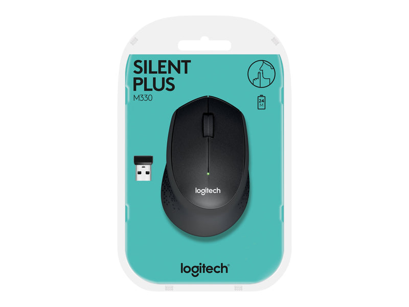 Logitech M330 Silent Plus Maus – Leise, kabellos