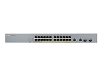 Zyxel Netzwerk-Switch – 24 Anschlüsse, PoE+ für Überwachung