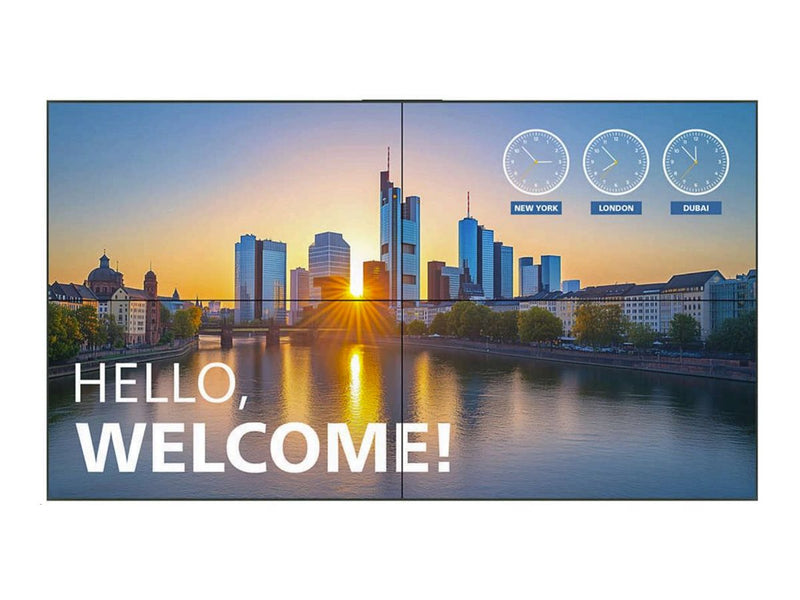 Philips 55" Display – 1080p Auflösung, LED-Hintergrundbeleuchtung
