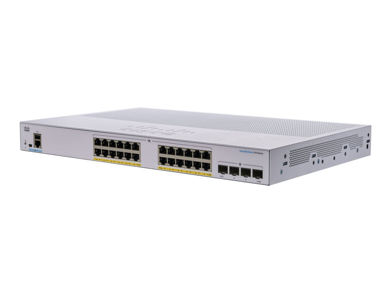 Cisco Netzwerk-Switch – 24 Ports, PoE+ für kleine Unternehmen