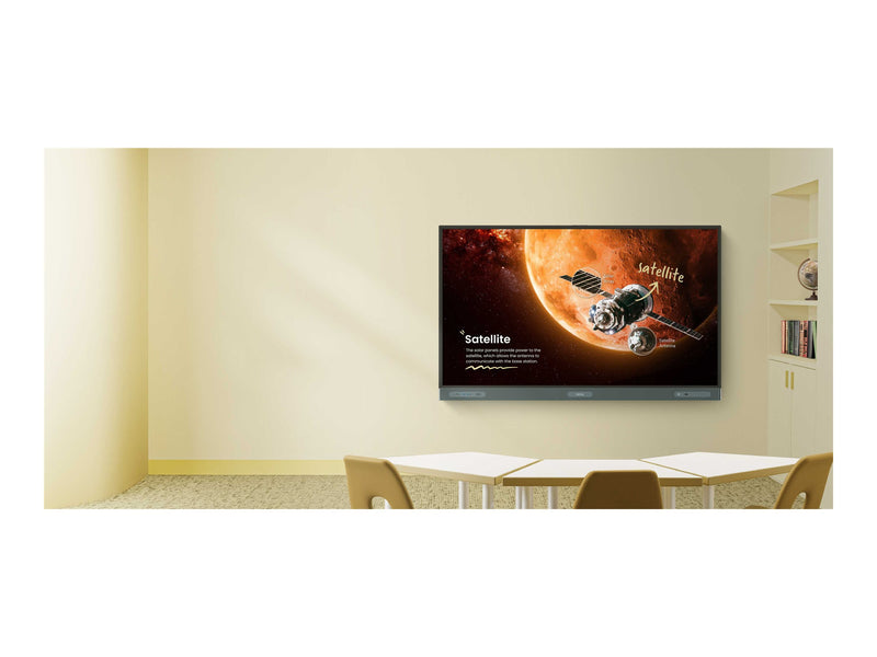 BenQ 65" Interaktiver Bildschirm – 4K, Touchscreen