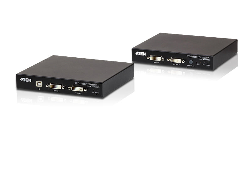 Aten KVM Extender – Dual View, bis zu 150 m Reichweite