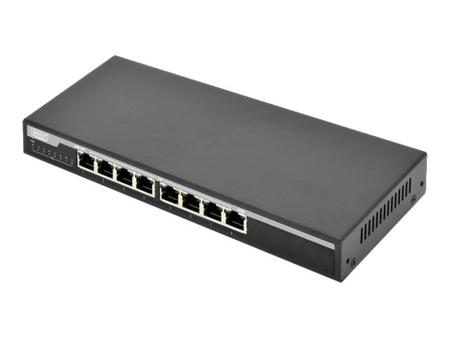 Digitus 8-Port PoE Switch – Strom und Daten über ein Kabel