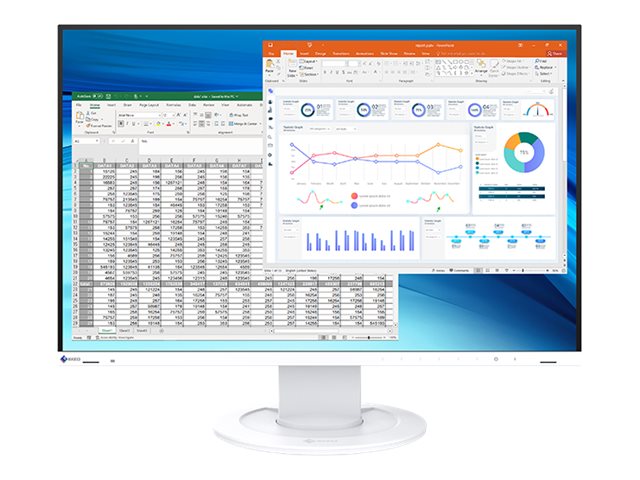 Eizo 24" Monitor – Flexibler Standfuß, IPS-Display