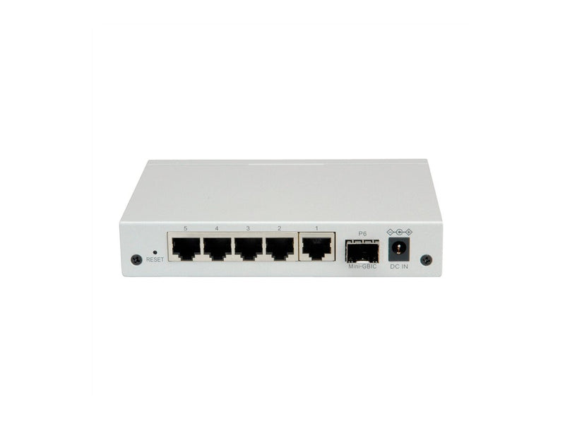 ROLINE Netzwerk-Switch – 5 Gigabit Ports, 1 SFP für schnelle Verbindungen
