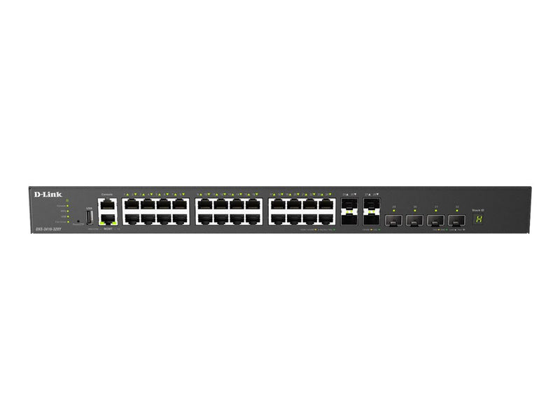 D-Link Netzwerk-Switch – 24 Ports, 10-Gigabit für schnelles Internet