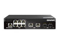QNAP Netzwerk-Switch – 10 Anschlüsse, 10 Gigabit Ethernet