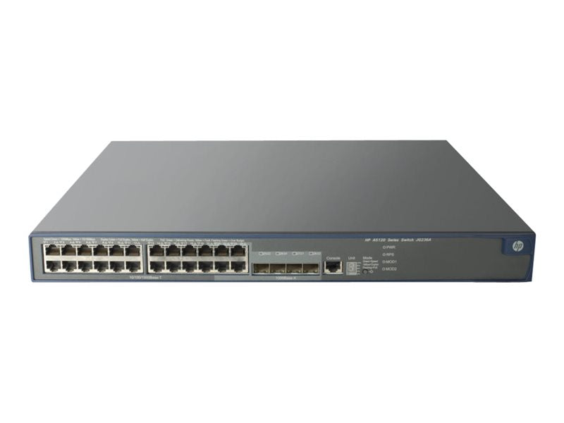 HP Enterprise Switch – 24 Ports, PoE+ Unterstützung