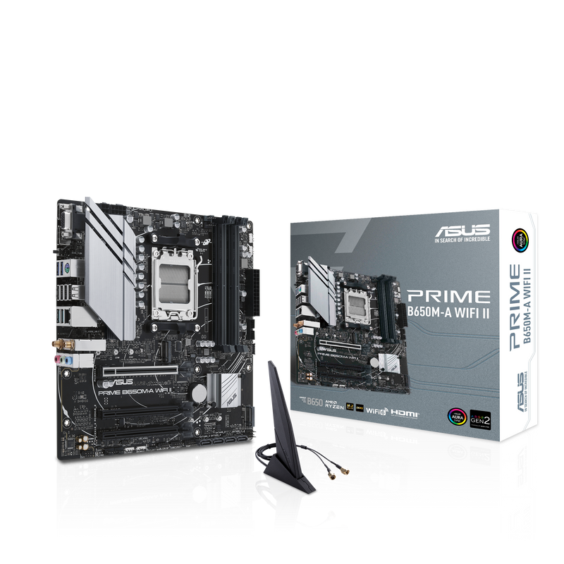 ASUS Motherboard – Wi-Fi 6, USB-C, Ryzen-kompatibel