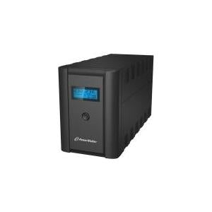 PowerWalker USV 2200VA – Schutz bei Stromausfall, LCD-Anzeige