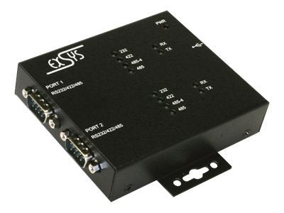 Exsys USB-Adapter – 2 serielle Anschlüsse mit Schutz & Isolation