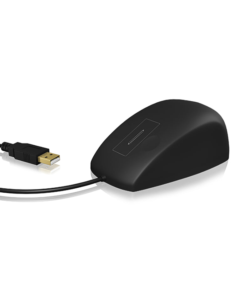 KeySonic USB-Maus – Wasserdicht, für Rechts- und Linkshänder