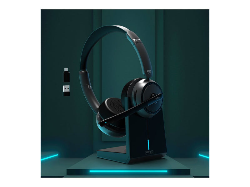 PORT Office-Headset – Bluetooth, Rauschunterdrückung