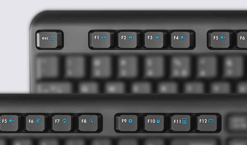Trust Ody Kabellose Tastatur – Spritzwasserschutz, USB-Empfänger
