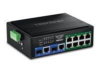 Trendnet 10-Port Gigabit Switch – Industrie-tauglich, 400W PoE++