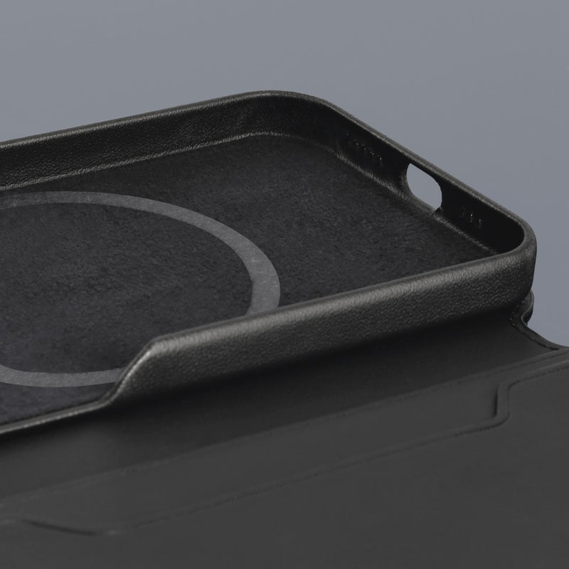 HAMA Flip Case für iPhone 13 – MagSafe-kompatibel, Kunstleder