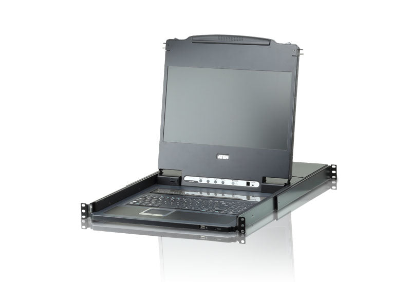 ATEN KVM-Konsole – 8-Port, Full HD Display