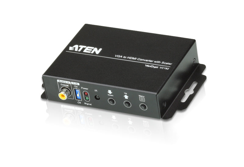 ATEN Videokonverter – VGA zu HDMI, integrierter Scaler