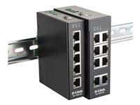 D-Link 5-Port Ethernet Switch – Robust für Industrieeinsatz