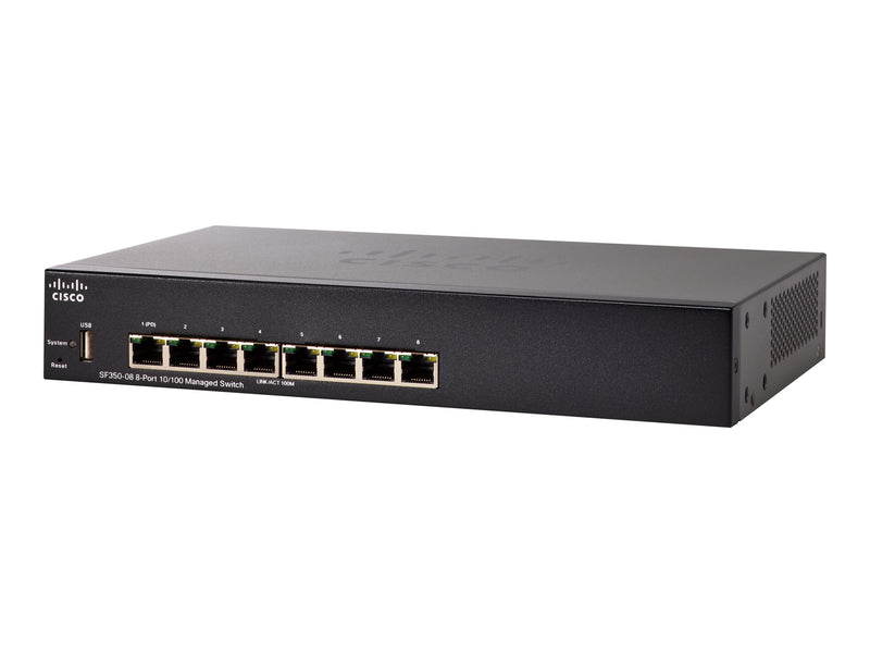 Cisco 8-Port Managed Switch – Für kleine Unternehmen geeignet