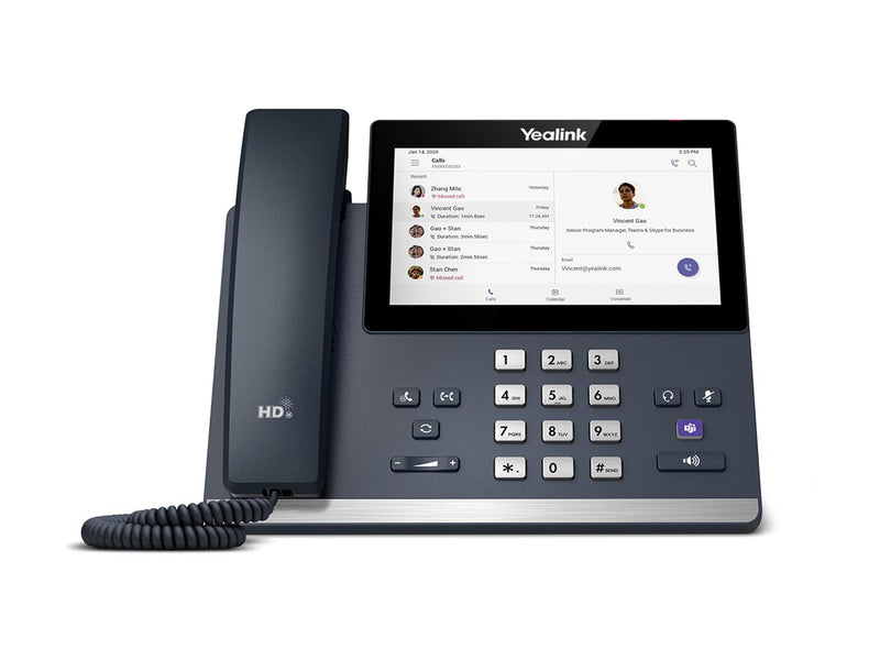 Yealink VoIP-Telefon – Teams-kompatibel, Touchscreen