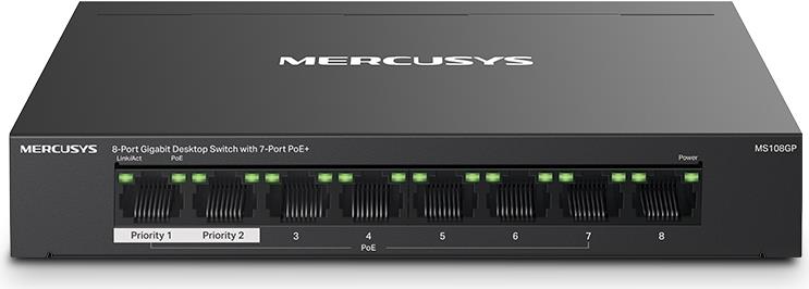 TP-LINK 8-Port Gigabit Switch – PoE+ für einfache Netzwerke