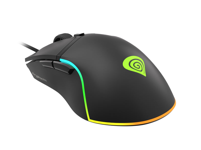 GENESIS Gaming-Maus – Optisch, 6400 DPI, USB-Anschluss