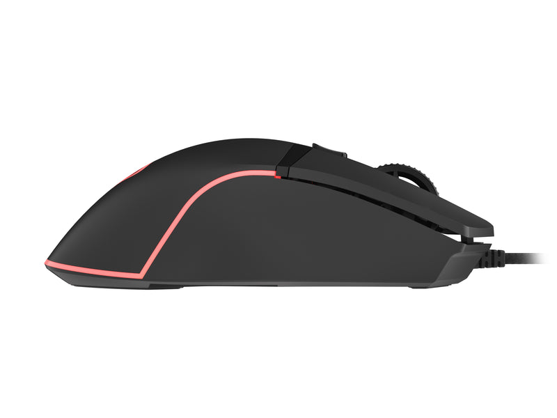 GENESIS Gaming-Maus – Optisch, 6400 DPI, USB-Anschluss