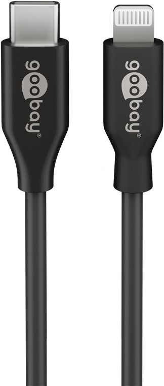 WENTRONIC Goobay Datenkabel – 2 m, Lightning zu USB-C
