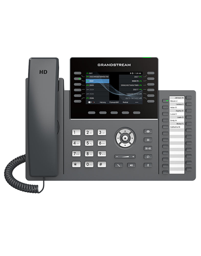 Grandstream VoIP-Telefon – WLAN & Bluetooth, Konferenzfähig