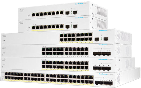 Cisco Netzwerk-Switch – 48 Anschlüsse, Smart, Gigabit Ethernet