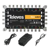 Televes Umschaltmatrix – 9 Eingänge, 8 Ausgänge