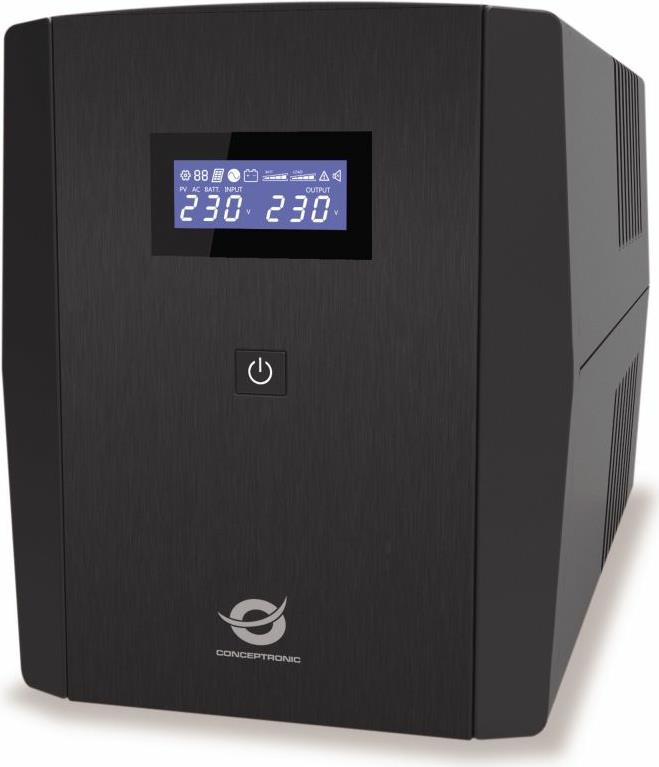 Conceptronic USV – 1,5 kVA, 900 W für Stromausfälle