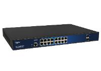 ALLNET 16-Port Switch – Lüfterlos, Gigabit Geschwindigkeit