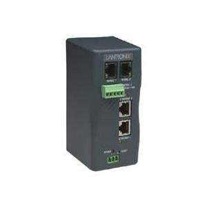 Lantronix Geräteserver – 2 Anschlüsse, für industrielle Anwendungen