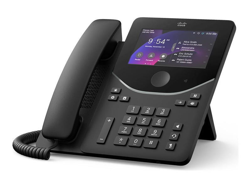 Cisco Tischtelefon – 5" Touchscreen, umweltfreundlich