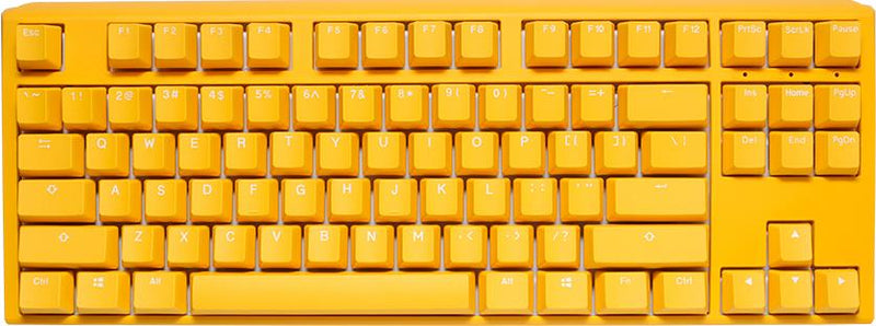 DUCKYCHANNEL Gaming-Tastatur – Leise Tasten, RGB-Beleuchtung