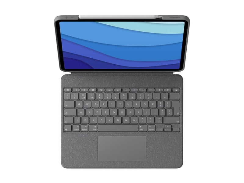 Logitech Combo Touch – Tastaturhülle mit Trackpad für iPad Pro