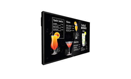 Philips 50" Digital-Signage-Display – UHD, für 24/7 Betrieb